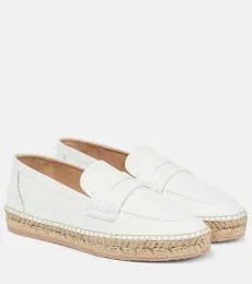 Mocassins espadrilles Lido en cuir Mocassins espadrilles Lido en cuir