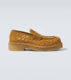 Mocassins Haddock en daim intrecciato Mocassins Haddock en daim intrecciato
