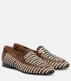 Mocassins Prilla en cuir tressé Mocassins Prilla en cuir tressé