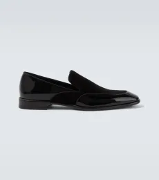 Mocassins Yaki en cuir verni et daim Mocassins Yaki en cuir verni et daim