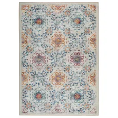Modern Damask Eco-Washable Rug Modern Damask Eco-Washable Rug