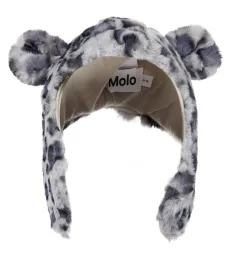 Molo Snowy leopard-print hat Molo Snowy leopard-print hat