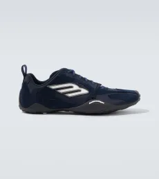 Monday Ultra corduroy-trimmed sneakers Monday Ultra corduroy-trimmed sneakers