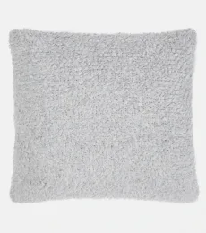 Monili cashmere-blend bouclà cushion Monili cashmere-blend bouclà cushion