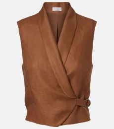 Monili linen vest Monili linen vest