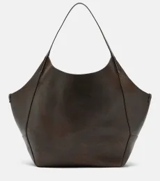 Monili Medium reversible leather tote bag