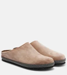 Monili suede clogs Monili suede clogs
