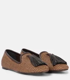 Monili woven loafers Monili woven loafers