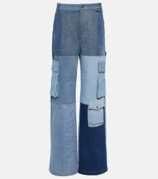 Monogram high-rise wide-leg jeans Monogram high-rise wide-leg jeans