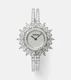 Montre Y-Momento en or blanc 18 ct et diamants