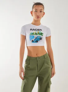Motor Printed Tee WHITE Motor Printed Tee WHITE