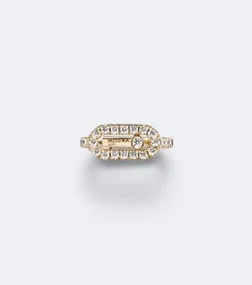 Move Uno 18kt gold ear cuff with diamonds Move Uno 18kt gold ear cuff with diamonds