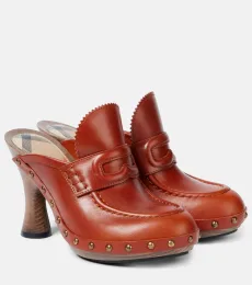 Mules 75 de piel Mules 75 de piel