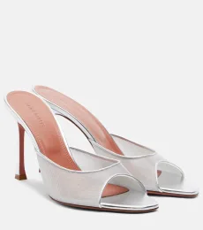 Mules Alexa à finitions en cuir Mules Alexa à finitions en cuir