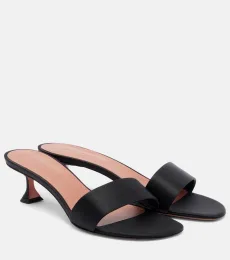 Mules Andreea en satin
