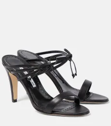 Mules Bomasan 90 de piel