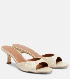 Mules Brigitte à sequins