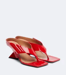 Mules Cheope en cuir verni Mules Cheope en cuir verni