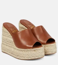 Mules compensées Ariella Zeppa 130 en cuir Mules compensées Ariella Zeppa 130 en cuir