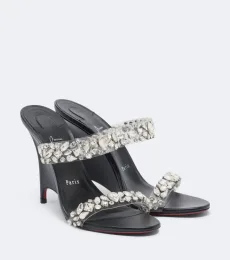 Mules compensées Miss Z à ornements Mules compensées Miss Z à ornements