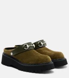 Mules de ante con Horsebit Mules de ante con Horsebit