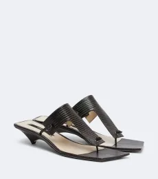 Mules Edge de piel grabada Mules Edge de piel grabada