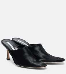 Mules Elipse 75 de pelo de becerro Mules Elipse 75 de pelo de becerro