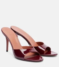 Mules Elodie 90 en cuir verni Mules Elodie 90 en cuir verni
