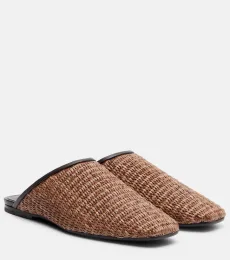 Mules en raphia