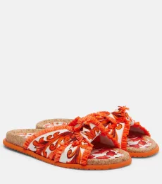 Mules Majolica en brocart Mules Majolica en brocart