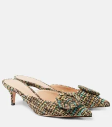 Mules Portofino 55 en tweed