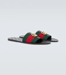 Mules Riviera GG en cuir Mules Riviera GG en cuir