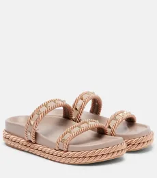 Mules Rockstud en cuir