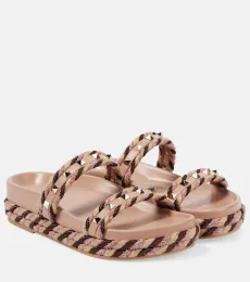 Mules Rockstud Torchon à plateforme Mules Rockstud Torchon à plateforme