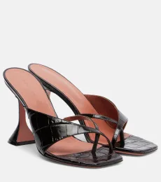 Mules Shiona de piel grabada Mules Shiona de piel grabada