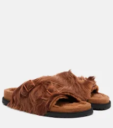 Mules Zurich en shearling