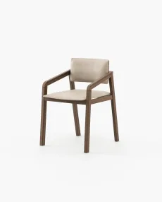 MULL with arms Dining Chair & Bench Athens Toffee