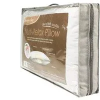 Multi-Relax Pillow with Memory Foam Support