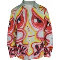 Multicolored denim jacket Multicolored denim jacket