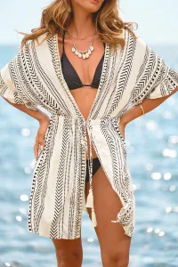 Musing Boho Cover-Up Kimono - Black