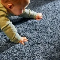 My Lux Smoke Blue Rug Runner