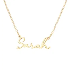 Name Necklace - Gold Name Necklace - Gold