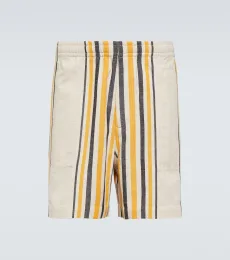 Namesake striped cotton shorts Namesake striped cotton shorts