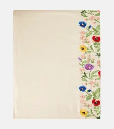 Nappe brodée en coton Nappe brodée en coton