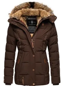 Nekoo Women's Winter Jacket Warm Quilted Jacket with Faux Fur Lining XS - 3XL, Dark Choco, L Nekoo Women's Winter Jacket Warm Quilted Jacket with Faux Fur Lining XS - 3XL, Dark Choco, L