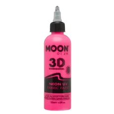 Neon UV 3D Fabric Paint, 125ml Intense Pink Neon UV 3D Fabric Paint, 125ml Intense Pink