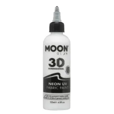 Neon UV 3D Fabric Paint, 125ml White Neon UV 3D Fabric Paint, 125ml White