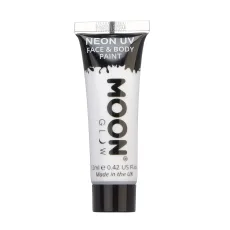 Neon UV Face Body Paint, White Neon UV Face Body Paint, White