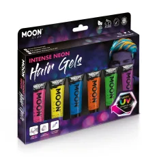 Neon UV Hair Gel, Neon UV Hair Gel Boxset