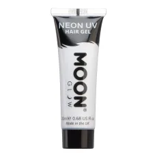 Neon UV Hair Gel, White